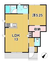 レーガベーネ金沢町 B棟の間取り画像