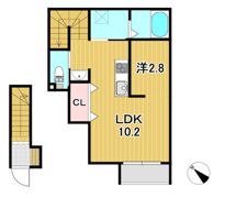 BURLEIGH TERRACE（バーレイ・テラス）の間取り画像