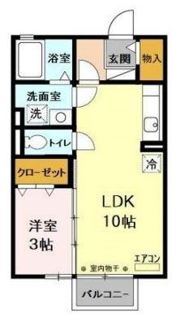 クオーレBの間取り画像
