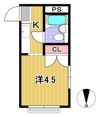 鯨岡ハイツの間取り画像