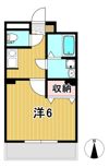 ディアコート静の間取り画像