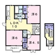 ブレッザBの間取り画像