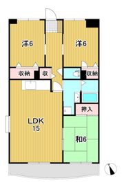 コーポあけぼの台の間取り画像