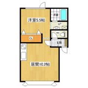 ウエストサイド美芳の間取り画像