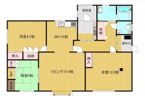 東三輪1丁目104－4貸家の間取り画像