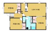 北進町進和ハイツ7の間取り画像