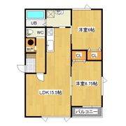 カーサ・シェルピアの間取り画像