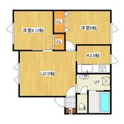 フリージアAの間取り画像