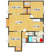 コーポやまもと6の間取り画像