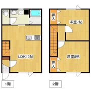 スーパーハイム光西Aの間取り画像