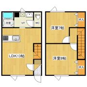 スーパーハイム西富Bの間取り画像