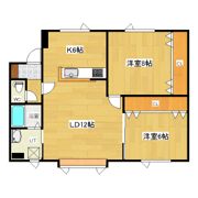 クオーレ清見の間取り画像