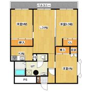 ときわパークハイツの間取り画像