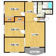 パティオ南仲町の間取り画像