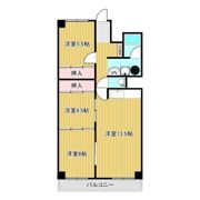 サンシティトキワの間取り画像