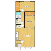 コーポK4の間取り画像