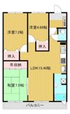 ストンハイム南の間取り画像