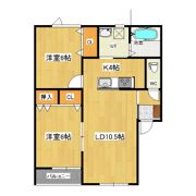 ハイムauの間取り画像