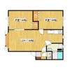 ホープ清月2の間取り画像