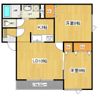 リバーサイドラピュタSの間取り画像