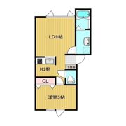 ウエストコートの間取り画像