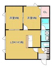 コーポTAR2の間取り画像