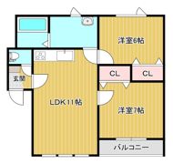 チェリオの間取り画像