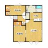 ブランフル2の間取り画像