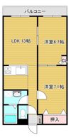 ボナールクレストの間取り画像