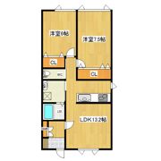 メゾンリサの間取り画像