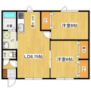 ラポールの間取り画像