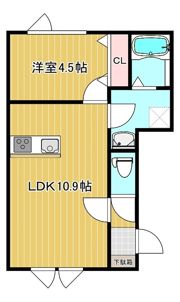 N’s（エヌズ）の間取り画像