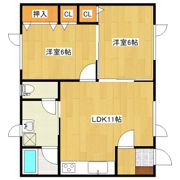 エクセレンス西の間取り画像