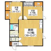 Mヒルズの間取り画像