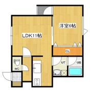 サンセットラピュタの間取り画像