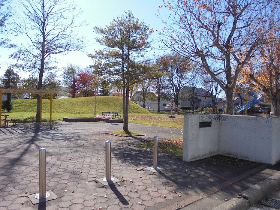 近くの常盤はんの木公園まで800m（徒歩10分）