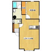 カーサA・Tの間取り画像