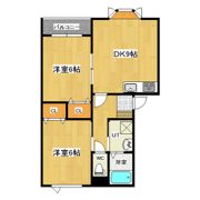 イーストパレスの間取り画像