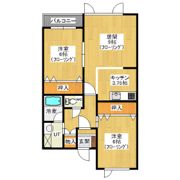 STハイツの間取り画像