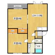 SKYハイツほくしんの間取り画像