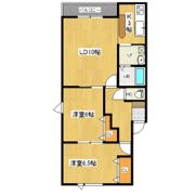 コーポふかざわの間取り画像