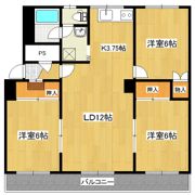 ツチヤハイツの間取り画像
