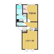 プレンティーB棟の間取り画像