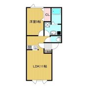プレンティーB棟の間取り画像