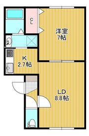 リバティ美芳の間取り画像