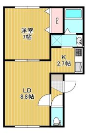 リバティ美芳の間取り画像