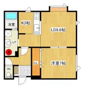 北進町進和ハイツ5の間取り画像