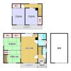 東三輪 関下貸家の間取り画像