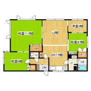 高栄西町9丁目9番貸家の間取り画像