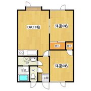TSハイツの間取り画像